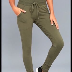 FreePeople Movement Olive Jogger size small